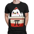 thumbnail image 1 of Chicken Pot Pi Funny Math Lover Teachers Gift Funny Mens Womens T-Shirts #TA-89, 1 of 2