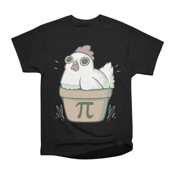 Chicken Pot Pie Math T-Shirt Tee Gift For Him Merch For Her Apparel For ...