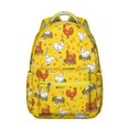 thumbnail image 1 of "Chicken Print Everyday Backpack - Durable & Waterproof School Bag for Students, Lightweight, Trendy Design, Spacious, Perfect for Commute", 1 of 6
