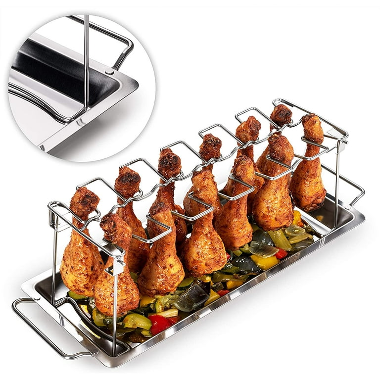 Stainless Steel Chicken Leg Rack