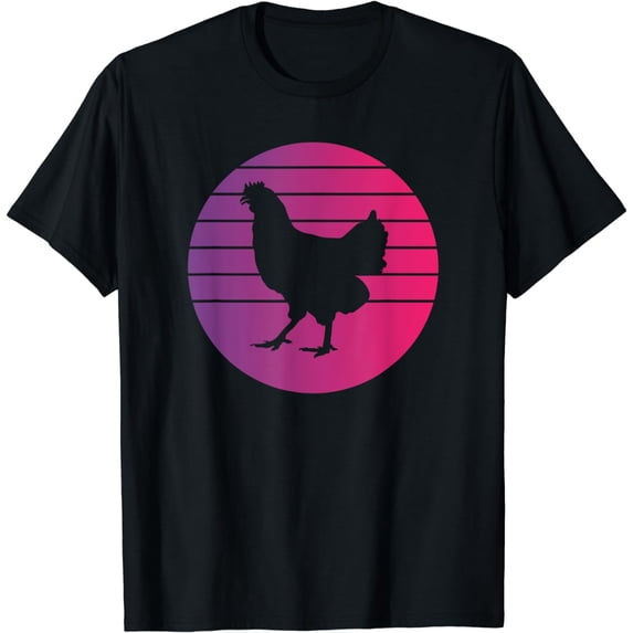 Chicken Retro Style Vintage T-Shirt