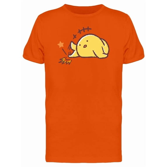 Chicken Roaring Laugh Cartoon Tee Men's -Image by Shutterstock