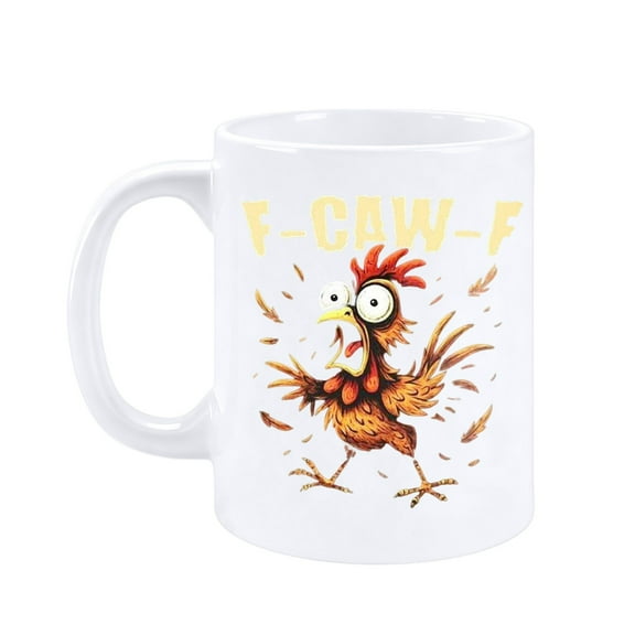 Chicken Rooster Coffee Mug For Men Women 11oz Ceramic Cups Tea Cup Novelty Mugs Gifts Office Home Decoración de la oficina de la casa