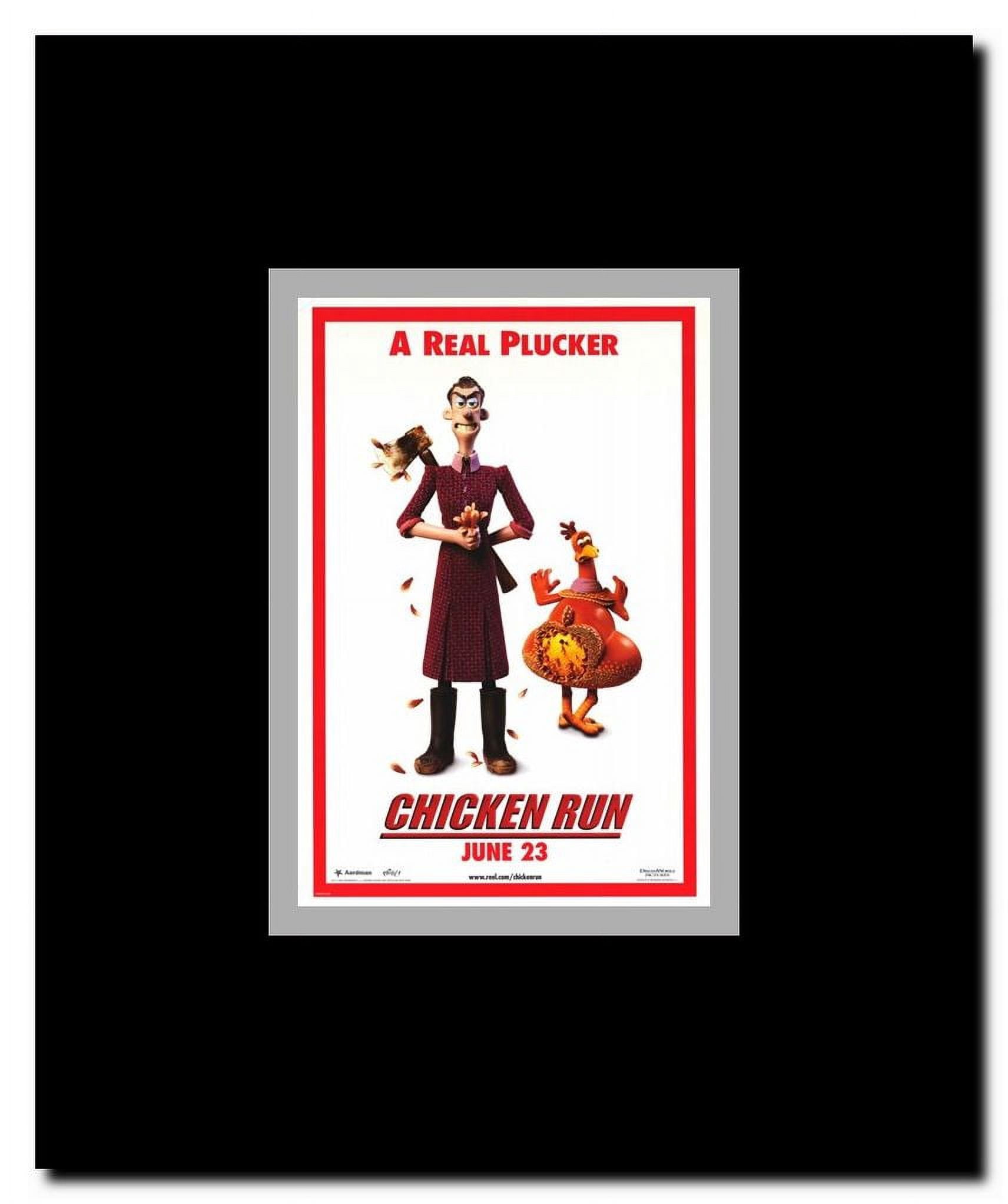 Chicken Run Framed Movie Poster