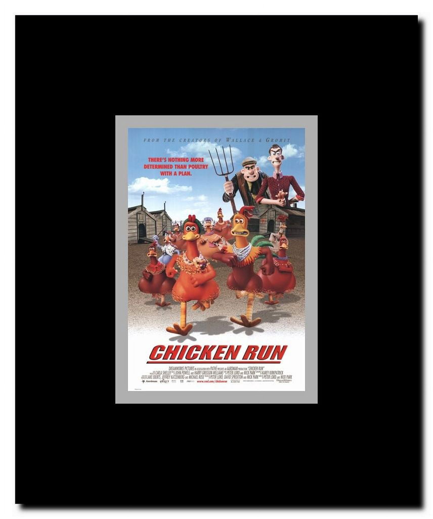 Chicken Run Framed Movie Poster