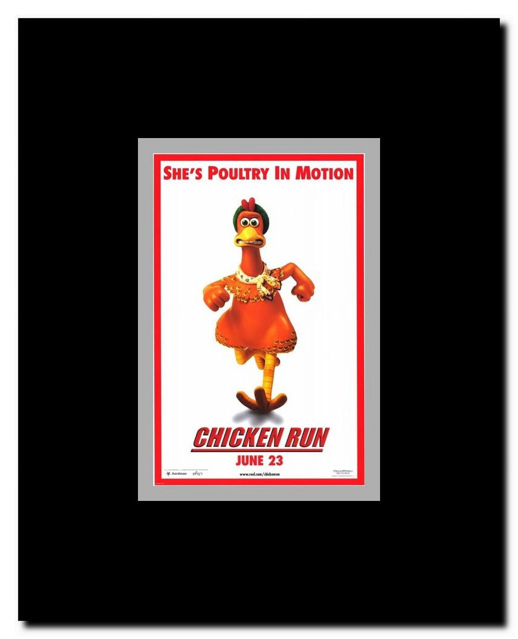 Chicken Run Framed Movie Poster