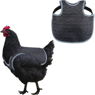 Hen Chicken Saddle Apron – 1/3 Pack, Back Wing Protector For Pet Birds, Soft Fabric
