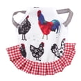 thumbnail image 1 of Chicken Saddle For Hens Chicken Apron Cloth Poultry Protector With Elastic Strap,Stylish Fruit Pattern,Washable,Easy To Use, 1 of 6