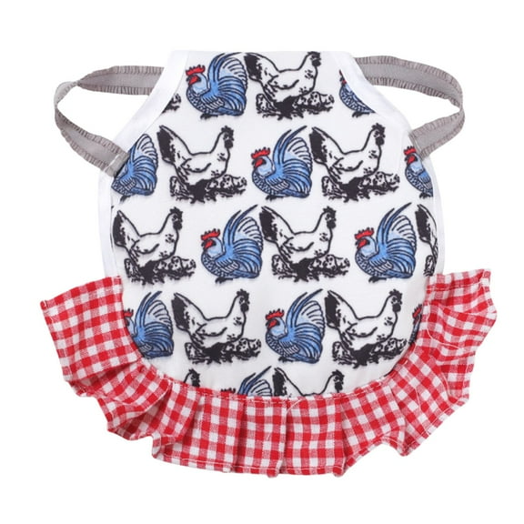 Chicken Saddle for Hens 8.66"×9.05" - Elastic Strap Poultry Protector Jacket