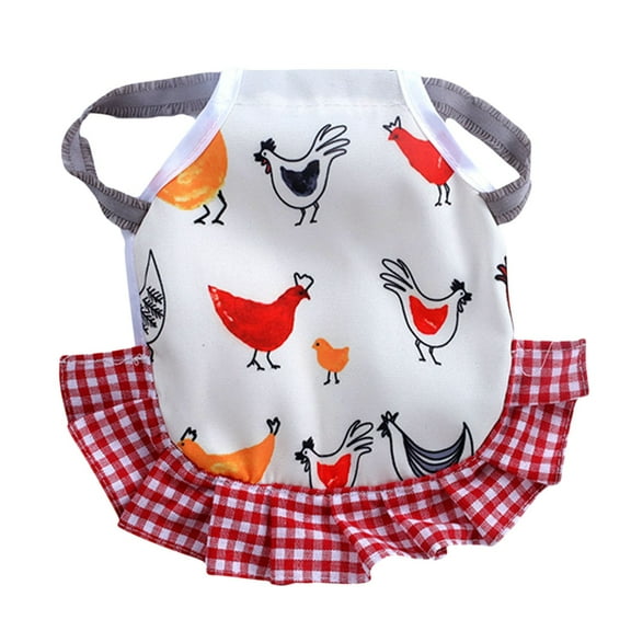 Chicken Saddle for Hens 8.66"×9.05" - Elastic Strap Poultry Protector Jacket