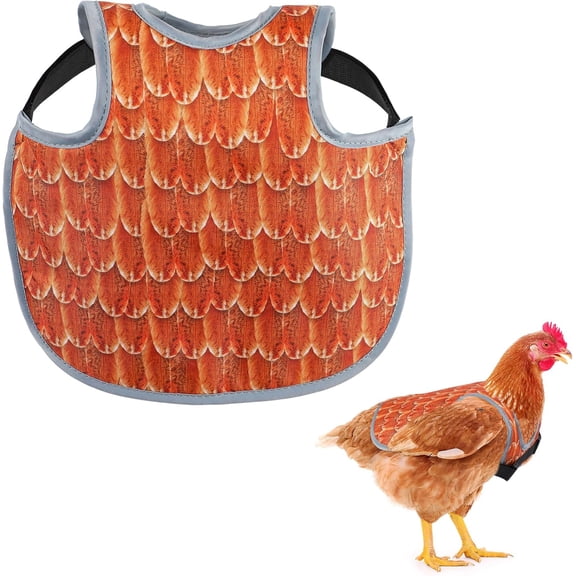 Chicken Saddles for hens, Chicken Apron Back Protector for Hens With Adjustable Strap, Chicken Hen Mating Saddle