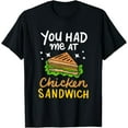 thumbnail image 1 of Chicken Sandwich Lover T-Shirt, 1 of 5