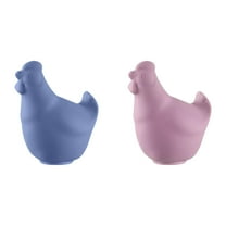 Chicken-Shaped Silicone Egg Separator â No , No Mess Egg Yolk & White Separator for Baking & Cooking â Cute & Functional Kitchen Gadget, Food-Grade Safe, Easy-to-Clean Egg Extractor Tool