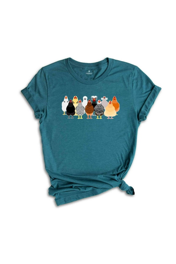 Chicken Shirt, Chicken Lover Tshirt, Women Chicken Gift Love Chickens Tee, Animal Sweatshirt, Funny Farmer Farm Tee