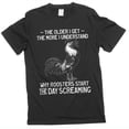 thumbnail image 1 of Chicken Shirt, Funny Rooster Shirt, Funny Chicken Shirt, Chicken Lover Gift, Farm Animal tee (Medium Black), 1 of 6