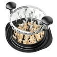thumbnail image 1 of Chicken Shredder, Chicken Breast Shredder Tool Twist with Clear Cover, Large Meat Shredder Machine, Dishwasher Safe, Anti-Slip, Heat Resistant, Black, 1 of 7