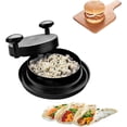thumbnail image 1 of Chicken Shredder ShredMachine, Chicken Grinder Machine Better Than Bear Claws Meat Shredder for Pulled Pork Tool with Handles Non-skid Base Suitable for Pulled Pork Beef Chicken Kitchen Tool (Black), 1 of 7