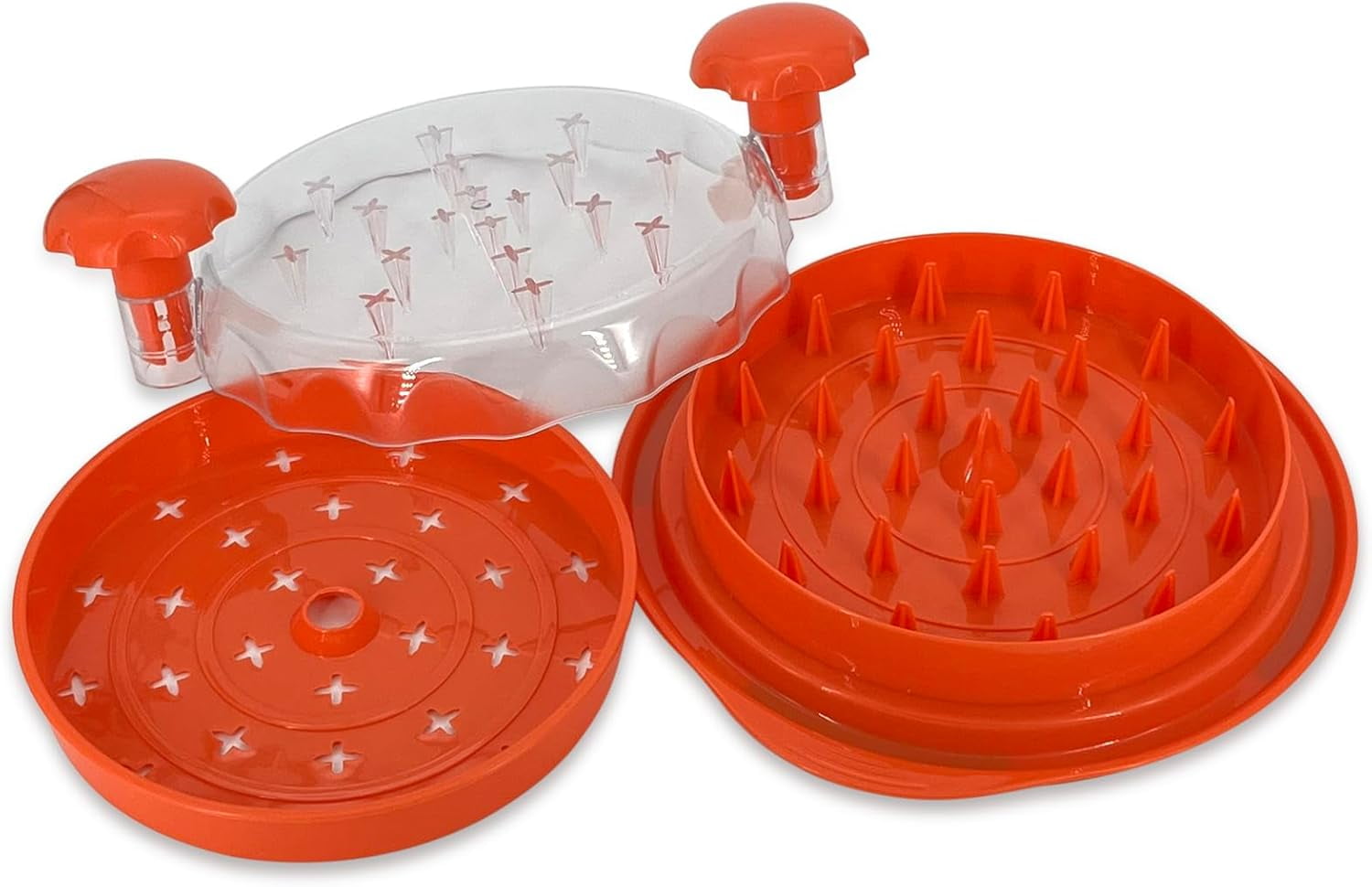 Chicken Shredder, Visible Meat Shredders Tool Twist with Separete Plate