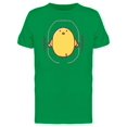 thumbnail image 1 of Chicken Skipping Rope Cartoon Tee Men's -Image by Shutterstock, 1 of 1