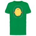 thumbnail image 1 of Chicken Skipping Rope Cartoon Tee Men's -Image by Shutterstock, 1 of 1
