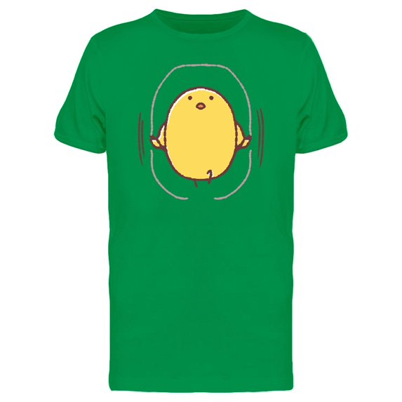 Chicken Skipping Rope Cartoon Tee Men's -Image by Shutterstock