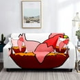 thumbnail image 1 of Chicken Sofa Cover Colorful Animal Pattern Non Slip Furniture Covers Slipcover Couch Cover Protector from Dust Stain, 1 of 4