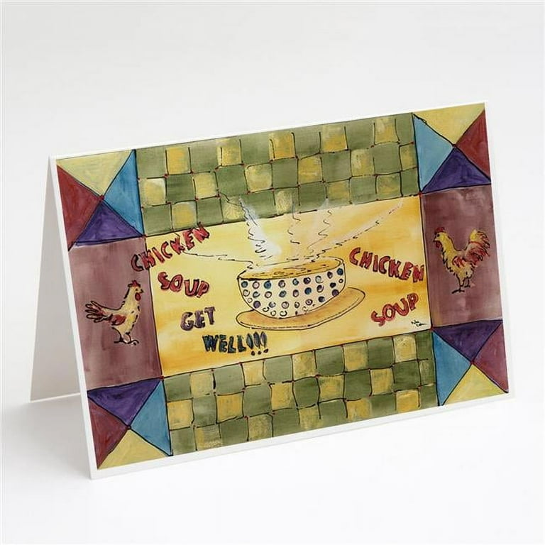 Dessie 100 Unique Blank Greeting Cards with Colored Envelopes & Gold Seals- All Occasion 4x6 Inches