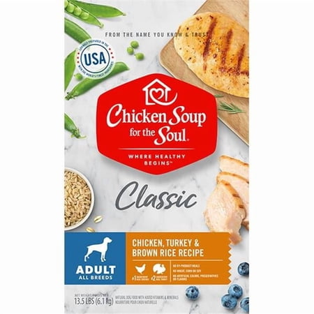 Chicken Soup No.13.5 Chicken Turkey & Brown Rice Recipe Adult Dog Food