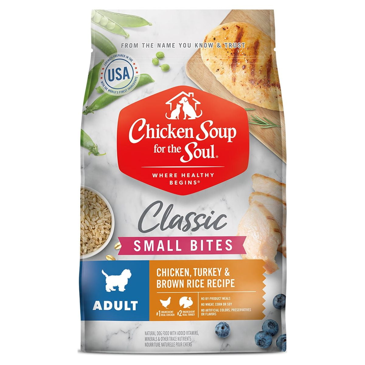 Chicken Soup for the Soul Small Bites Adult Dog Dry Food - Chicken