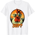 thumbnail image 1 of Chicken Sunglasses Farm Animal Funny For Farmer T-shirt, 1 of 5