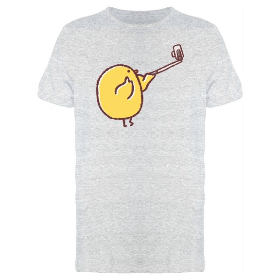 Chicken Taking A Selfie T-Shirt Men -Image by Shutterstock, Male 3X-Large