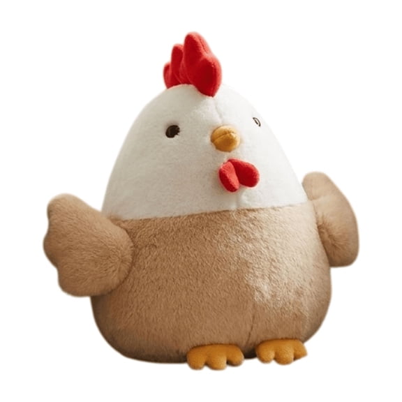 Chicken Throw Pillow, Cute Chicken Shaped Plush Cushion, Soft Animal Decorative Pillow for Sofa Bedroom Home Decor Gift