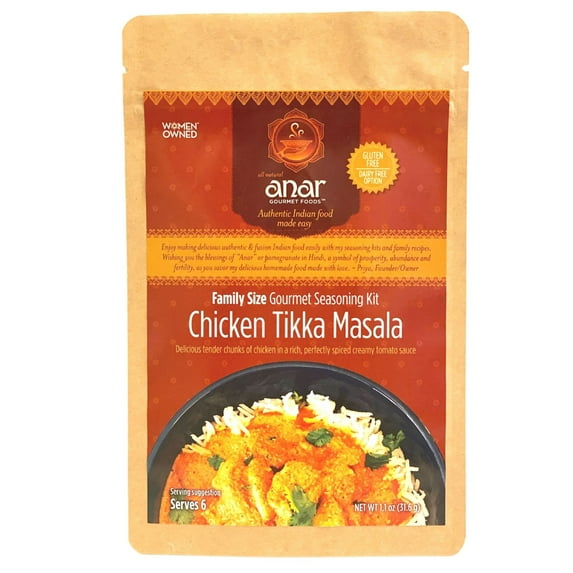 Chicken Tikka Masala Gourmet Seasoning Blend (1.1oz)| Family Size | All Natural, Gluten Free