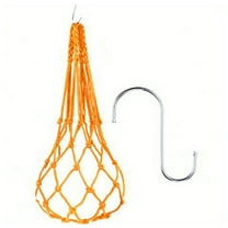 Chicken Vegetable Net String Bag Poultry Fruit Holder Chicken Cabbage Feeder Treat Feeding Tool for Duck Birds