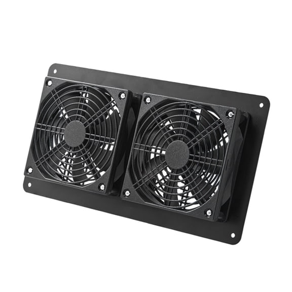Chicken Ventilation Fan For Pet Cages 2x3W High-Efficiency DC 12V Solar Panel With 3 Meter On/Off Cable
