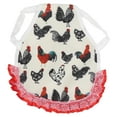Chicken Vest Pet Back Protection Apron with Elastic Lace for Chicken