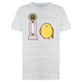 thumbnail image 1 of Chicken Waiting For Bus, Cartoon T-Shirt Men -Image by Shutterstock, Male XX-Large, 1 of 2