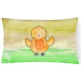 thumbnail image 1 of Chicken Watercolor Canvas Fabric Decorative Pillow, 1 of 3