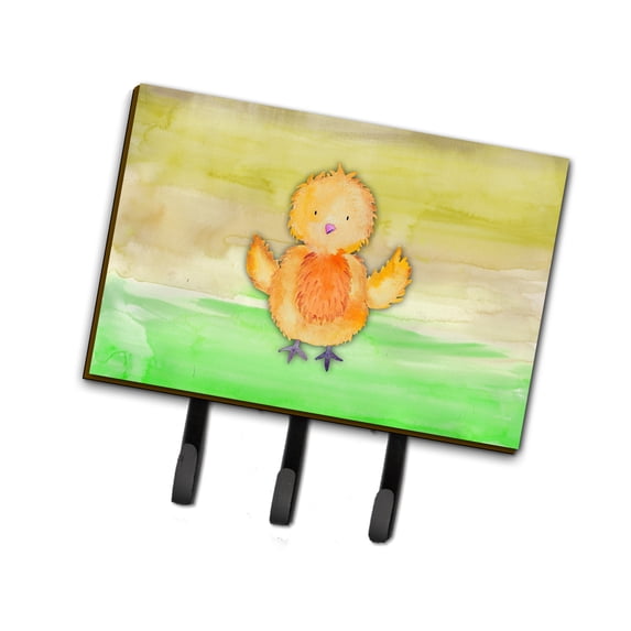 Chicken Watercolor Leash or Key Holder