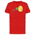 thumbnail image 1 of Chicken Watering A Flower T-Shirt Men -Image by Shutterstock, Male 3X-Large, 1 of 2
