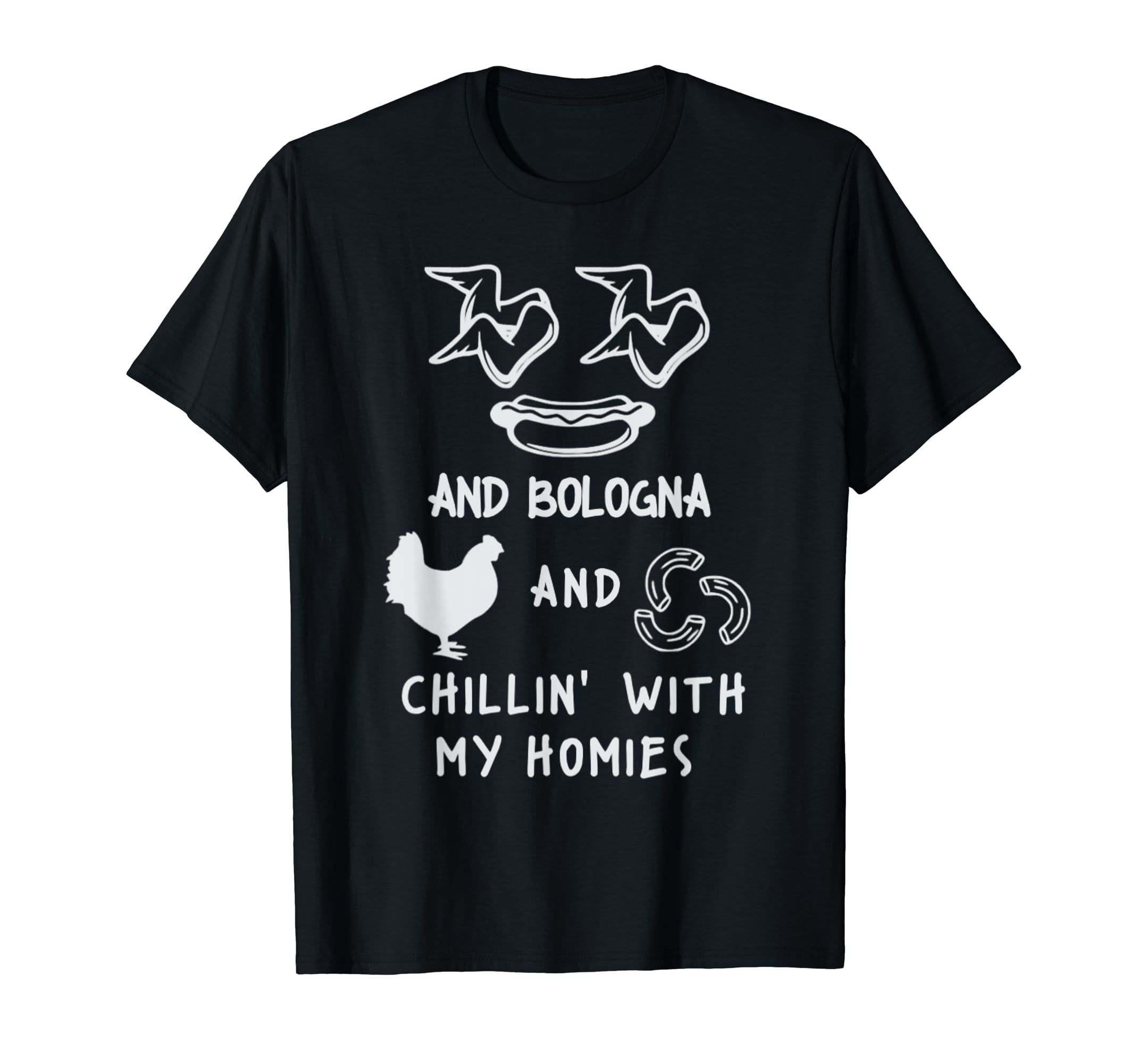 Chicken Wing Chicken Wing Hot Dog & Bologna Viral Song Lyric TShirt