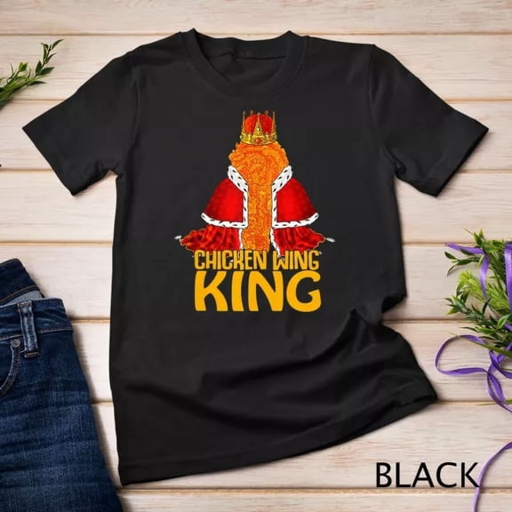 Chicken Wing Crispy Fast Food King Buffalo Wings Nuggets Shirt Unisex S-5Xl Hot Trending Shirt, Vintage Birthday Gift