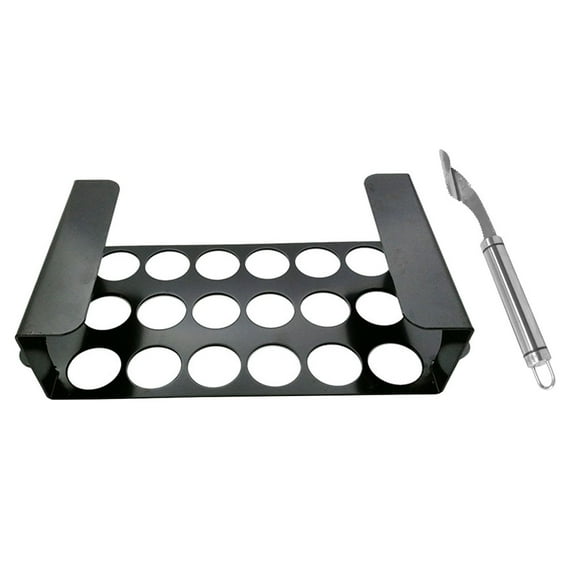 Chicken Wing and Leg Rack Chili Grill Jalapeno Pepper Grilling