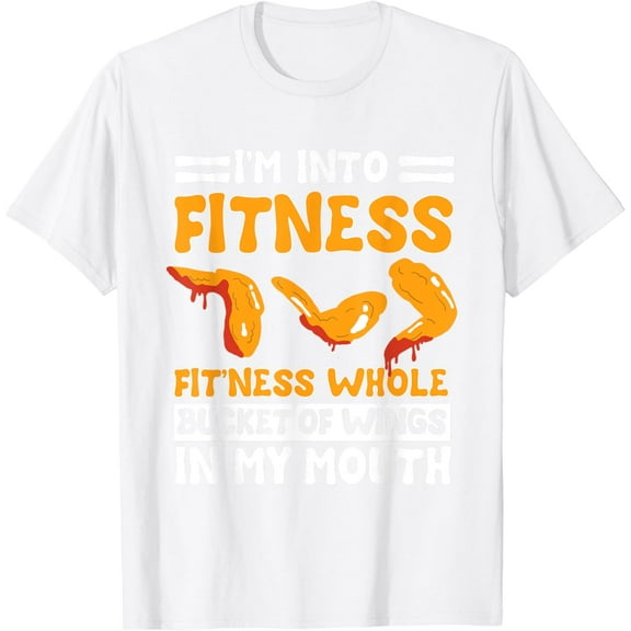 Chicken Wings Lover Fried Fast Food Buffalo Funny Foodie T-Shirt100% cotton