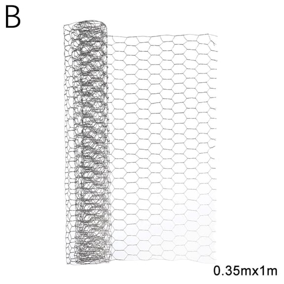 Chicken Wire Mesh Fence Net, Galvanized Hexagonal Floral Netting for Flower Arrangements, DIY Craft Supplies, Garden Protection, Lightweight Metal Wire Mesh for Wreaths and Home Decor