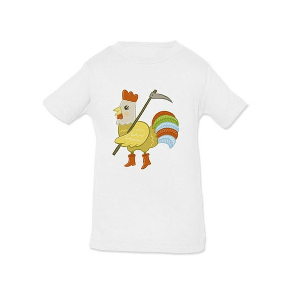 Chicken With A Tool T-Shirt Infant -Image by Shutterstock, 18 Months