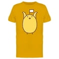 thumbnail image 1 of Chicken With White Flag T-Shirt Men -Image by Shutterstock, Male Small, 1 of 2