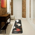 thumbnail image 1 of Chicken and Leaves Runner Rug Ares Rug Non-Slip Laundry Rug 72×24 inch Soft Washable for Bedroom Bathroom Kitchen Living Room, 1 of 6