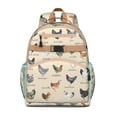 thumbnail image 1 of Chicken backpack, cute hen and farm animal designs, lightweight backpack for school or birthday gift, 1 of 6