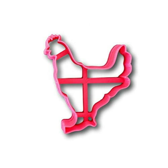 Chicken/hens Cookie Cutter (2")- Fast Shipping - Sharp Edges - Exceptional Quality